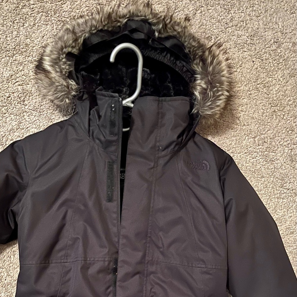 North Face Parka Girls M (10/12)